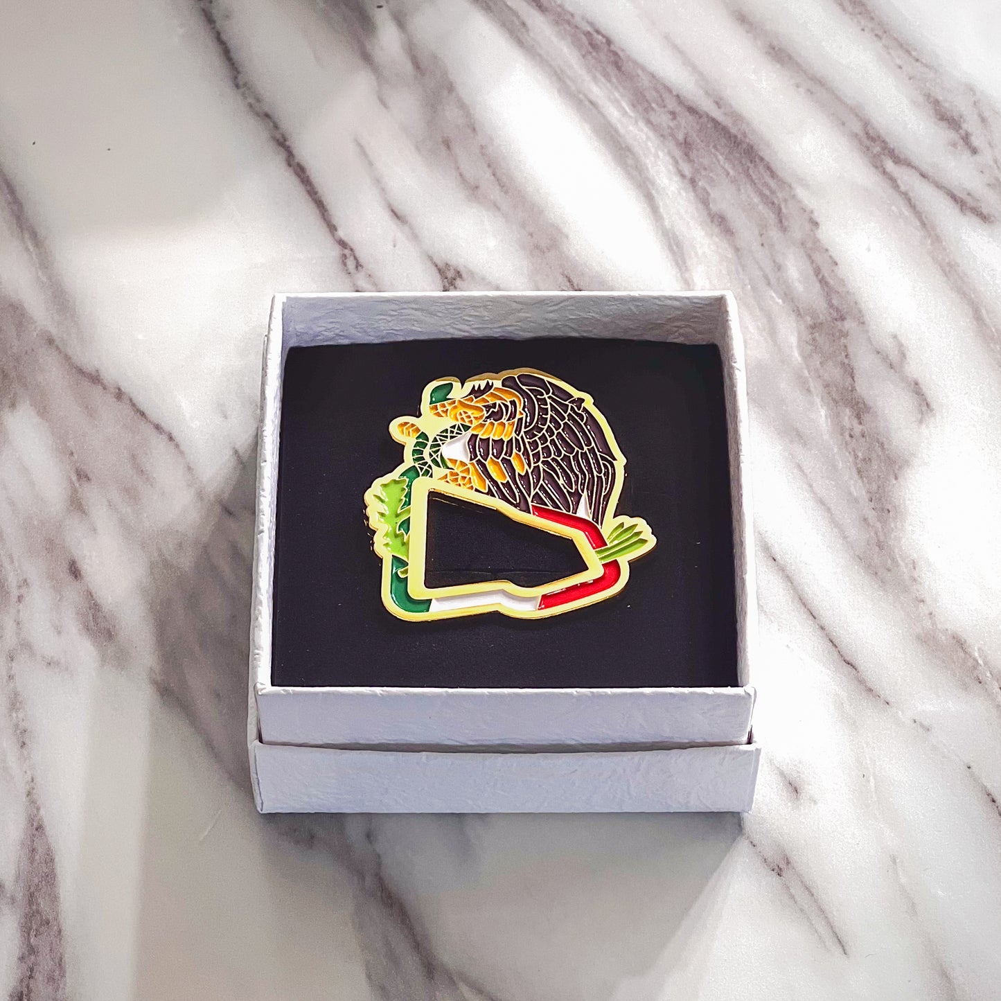 Aguila Mexicana Hat Pin (New Era Style)